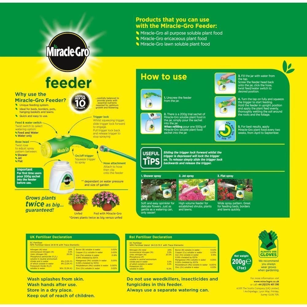 Miracle-Gro Feeder 2 Miracle-Gro Feeder - Image 2