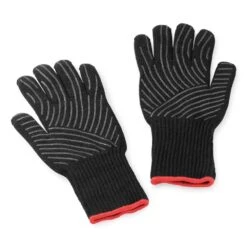 Weber Premium Gloves Heat Resistant Size L/XL Black -Greeny Sales 0022595120 206670A