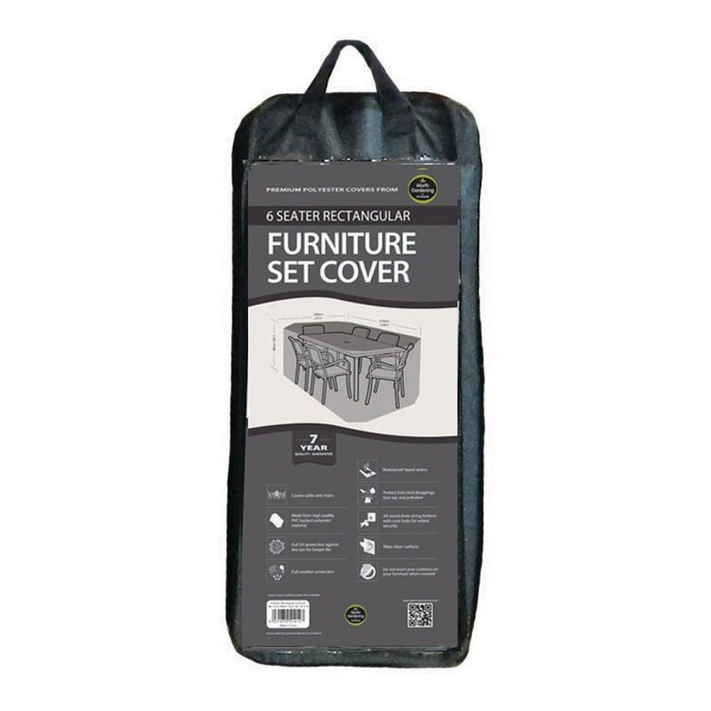 6 Seater Rectangular Furniture Set Cover 1 6 Seater Rectangular Furniture Set Cover