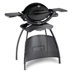 Weber - Q1200 Black Hooded Gas BBQ