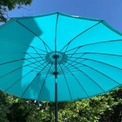 Shanghai Parasol - 2.7m - Aqua