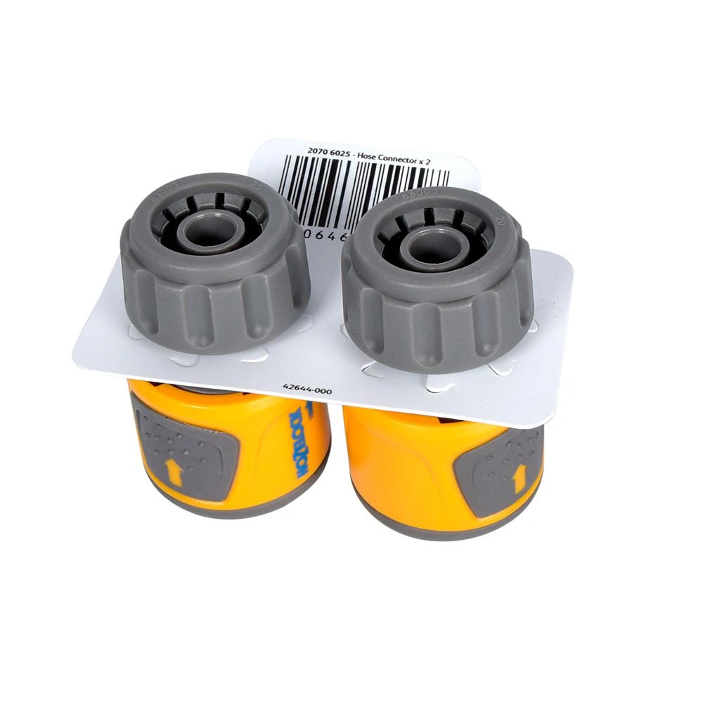 Hozelock Standard Soft Touch Hose End Connector - Twin Pack 1 Hozelock Standard Soft Touch Hose End Connector - Twin Pack