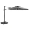 Free Arm Parasol 3.3m LED Lights And Bluetooth Speaker
