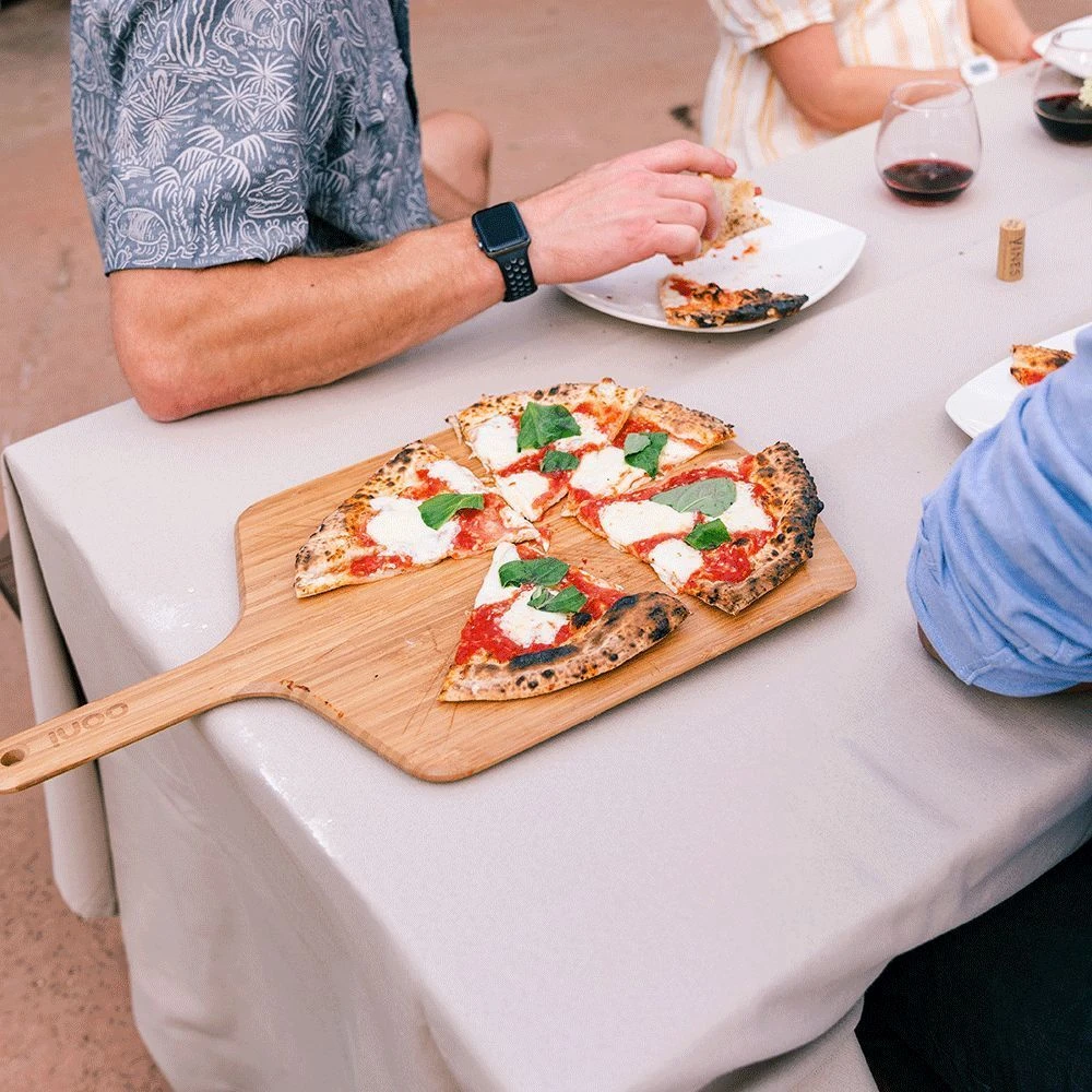 Ooni Bamboo Pizza Peel & Serving Board 12 Inches 2 Ooni Bamboo Pizza Peel & Serving Board 12 Inches - Image 2