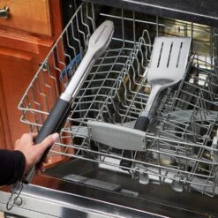 Weber Precision Barbecue Tongs & Spatula Set 8 Weber Precision Barbecue Tongs & Spatula Set -Greeny Sales 10231061 6763 6771Y3 rgb