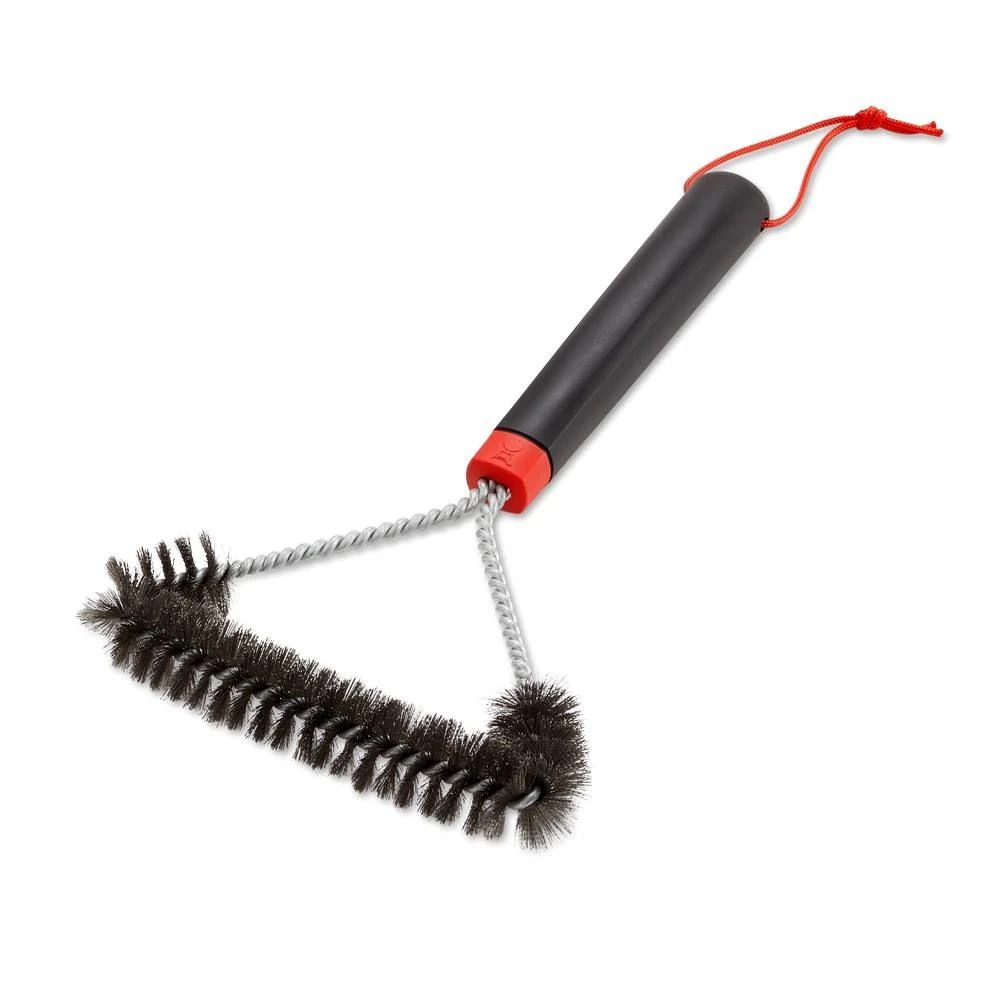 Weber Three Sided Grill Brush 30cm 4 Weber Three Sided Grill Brush 30cm - Image 4