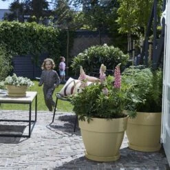 Elho Vibia Campana Round - Sage Green 47cm -Greeny Sales 10231476 vibia campana rond sage green.i4