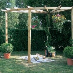 Direct - Radial Pergola 90°