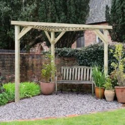 Direct - Slatted Corner Pergola