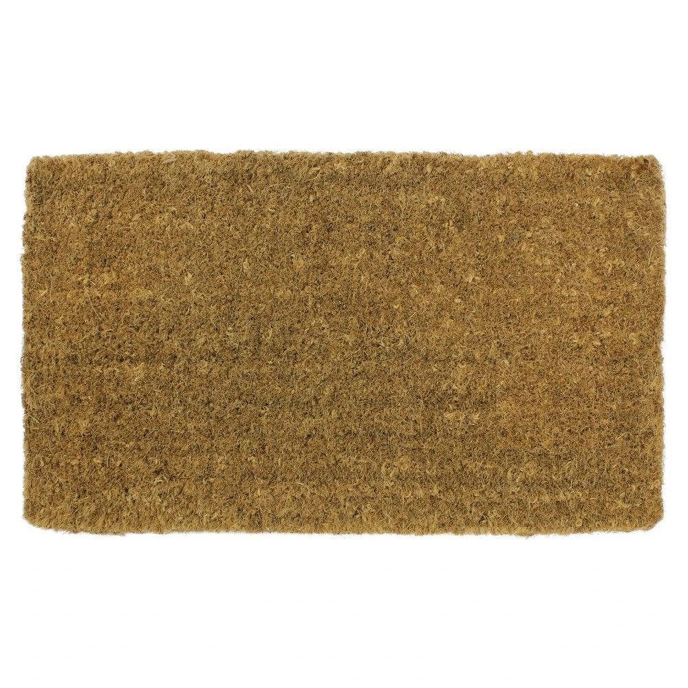 Ryburn Plain Natural Coir Doormat 40cm X 68cm 1 Ryburn Plain Natural Coir Doormat 40cm X 68cm