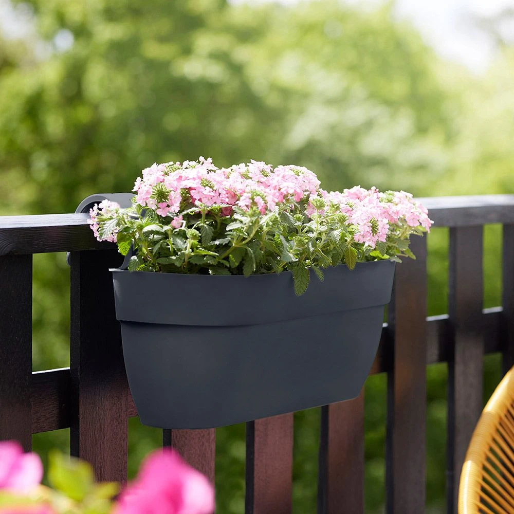 Elho Vibia Campana Easy Hanger - Anthracite - Large 1 Elho Vibia Campana Easy Hanger - Anthracite - Large