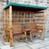 Charles Taylor - Grand Henley Arbour Green Roof - Garden Furniture