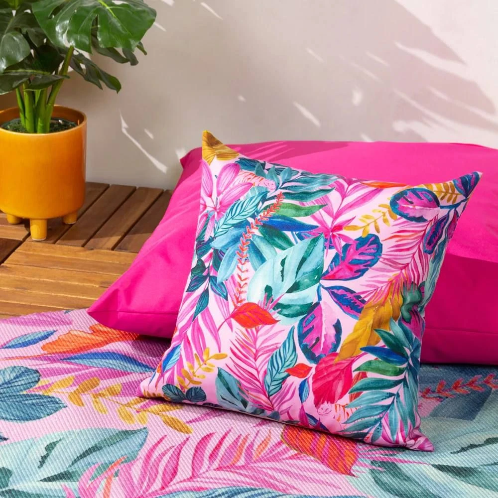 Psychadelic Jungle - Outdoor Cushion 1 Psychadelic Jungle - Outdoor Cushion
