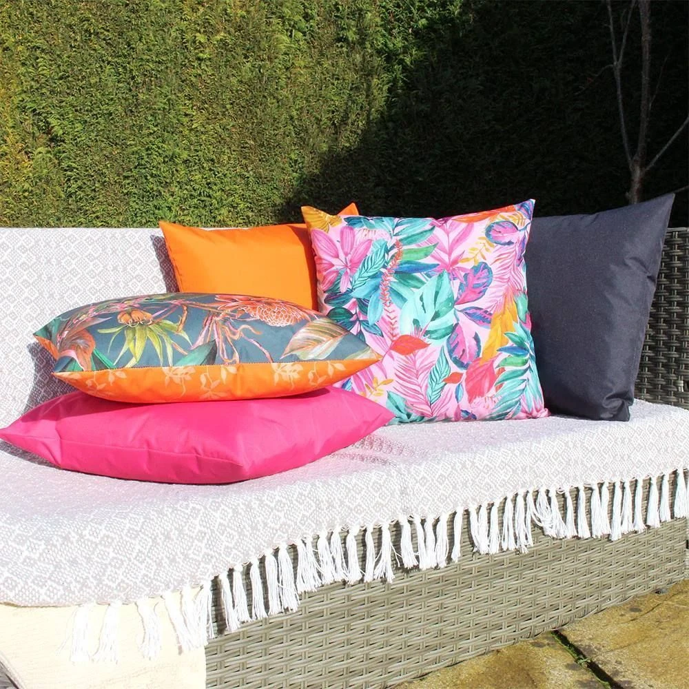 Psychadelic Jungle - Outdoor Cushion 2 Psychadelic Jungle - Outdoor Cushion - Image 2