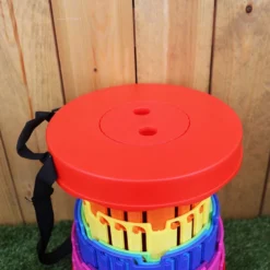 Rainbow Telescopic Stool 6 Rainbow Telescopic Stool -Greeny Sales 10291560 Rainbow Lid